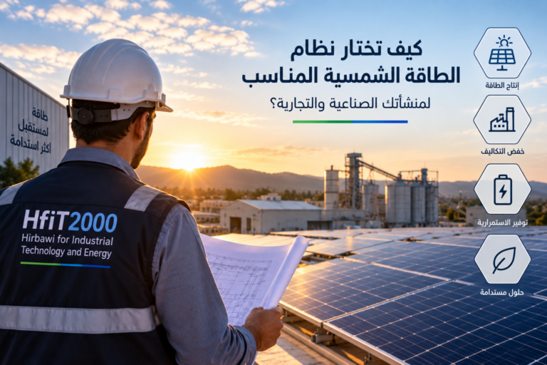 كيف تختار نظام الطاقة الشمسية المناسب لمنشأتك؟